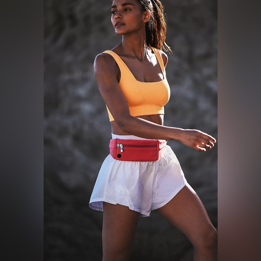 Free People Movement Carpe Diem Shorts FP Movement Running Shorts White NWT - Picture 8 of 11